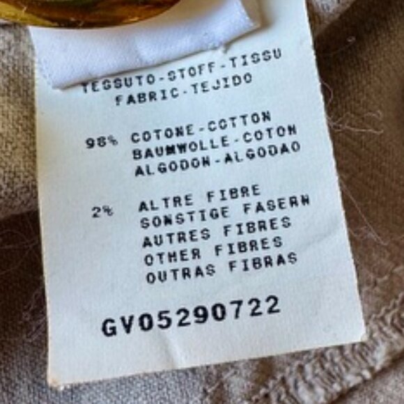 Vintage Y2K Philosophy Di Alberta Ferretti Snap Button Cotton Canvas Jacket - Picture 11 of 14